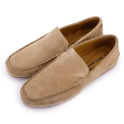 Clearance Mocassins en cuir daim semelle fine Homme Homme Chaussures De Ville|Mocassins