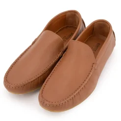 New Mocassins élégants en cuir lisse Homme Homme Mocassins