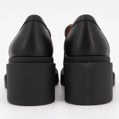 Discount Mocassins à talons carrés cuir Femme Femme Derbies, Mocassins