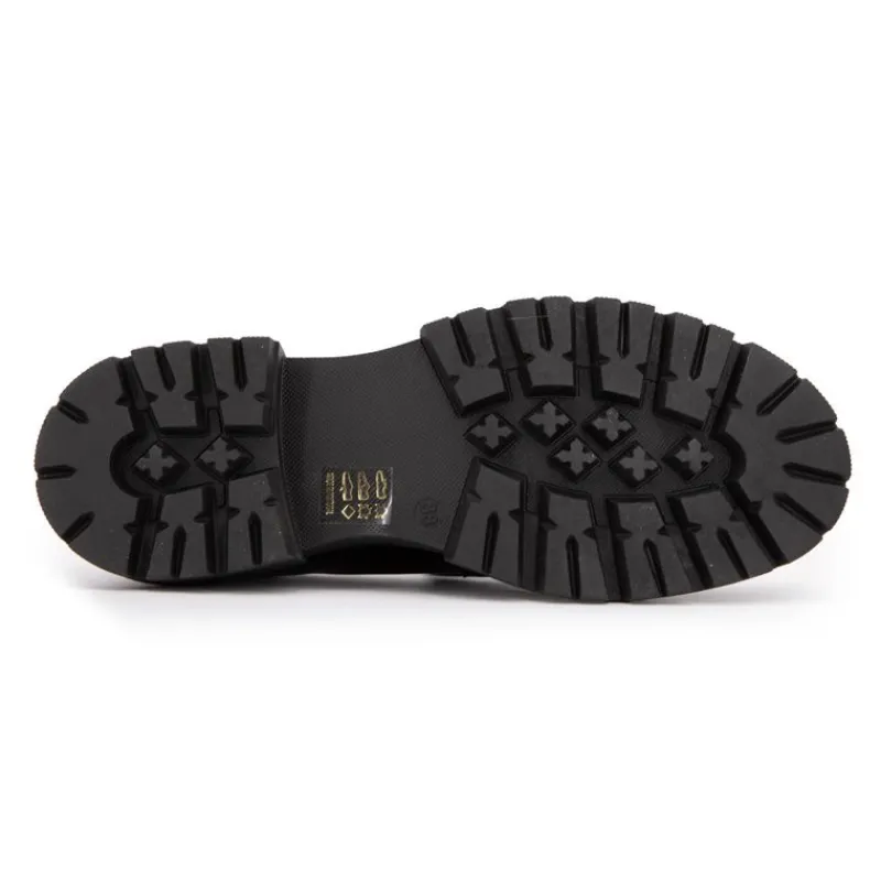 Mocassins es cuir semelle épaisse Femme Femme Derbies, Mocassins