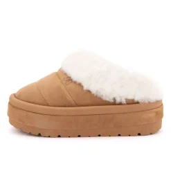 Best Mule à enfiler Pola doublure fausse fourrure Femme Femme Tongs, Mules