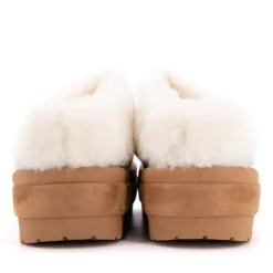 Best Mule à enfiler Pola doublure fausse fourrure Femme Femme Tongs, Mules