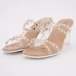 New Mule a talon stellao 02 35/40 Femme Femme Tongs, Mules