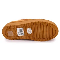 Mule fourree elastique derriere olympe Femme Femme Tongs, Mules