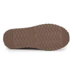 Clearance Mule fourrure bande liseré ethnique Femme Femme Tongs, Mules