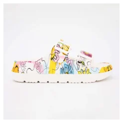 New Mule nuon bleu/multycolor 36/41 Femme Femme Tongs, Mules