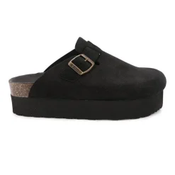 Discount Mule suède plateforme miley Femme Femme Tongs, Mules