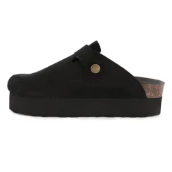 Discount Mule suède plateforme miley Femme Femme Tongs, Mules