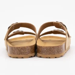 Online Mules à boucles cuir Femme Femme Tongs, Mules