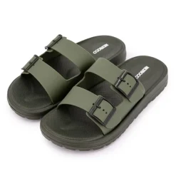 Discount Mules à sangle doubles brides Homme Homme Tongs, Mules, Sandales