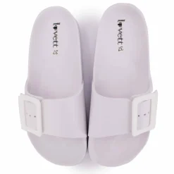 Hot Mules avec grande boucle Femme Femme Tongs, Mules