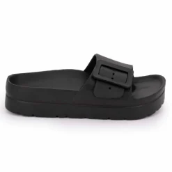 Hot Mules avec grande boucle Femme Femme Tongs, Mules