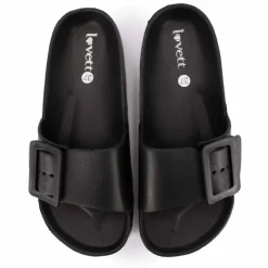 Hot Mules avec grande boucle Femme Femme Tongs, Mules