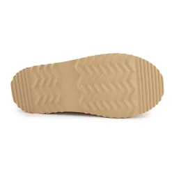 Mules basses mouton avec broderie Femme Femme Tongs, Mules