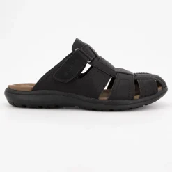 New Mules black à scratch Homme Homme Tongs, Mules, Sandales