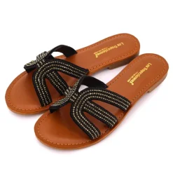 Discount Mules bride à strass Omega Femme Femme Tongs, Mules