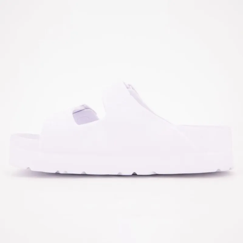 Hot Mules compensées avec boucles Femme Femme Tongs, Mules