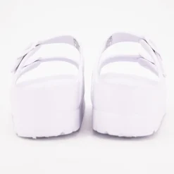 Hot Mules compensées avec boucles Femme Femme Tongs, Mules