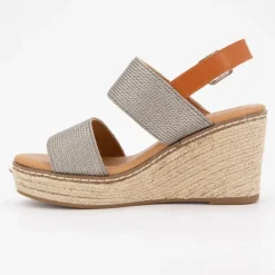 Best Mules compensées cordes spritz lanières Femme Femme Tongs, Mules