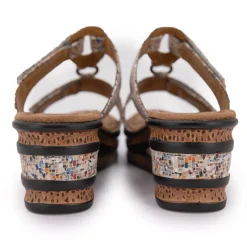 Clearance Mules compensées Femme Femme Tongs, Mules