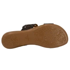 Hot Mules double bride avec découpe Femme Femme Sandales