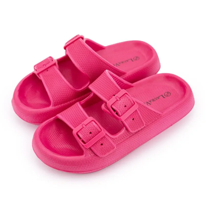 Discount Mules double bride nuon texturée 35/43 Femme Femme Tongs, Mules