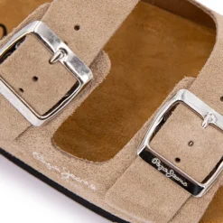 Outlet Mules doubles brides pop white Femme Femme Tongs, Mules, Sandales|Tongs, Mules