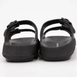 Discount Mules en plastique double brides à boucles semelle épaisse Femme Femme Tongs, Mules