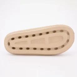 Clearance Mules en plastique double brides à boucles semelle épaisse Femme Femme Tongs, Mules