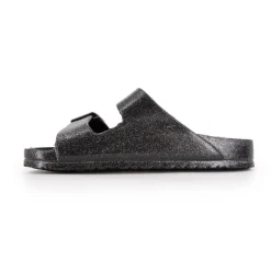 Discount Mules en plastique glitter à enfiler Femme Femme Tongs, Mules