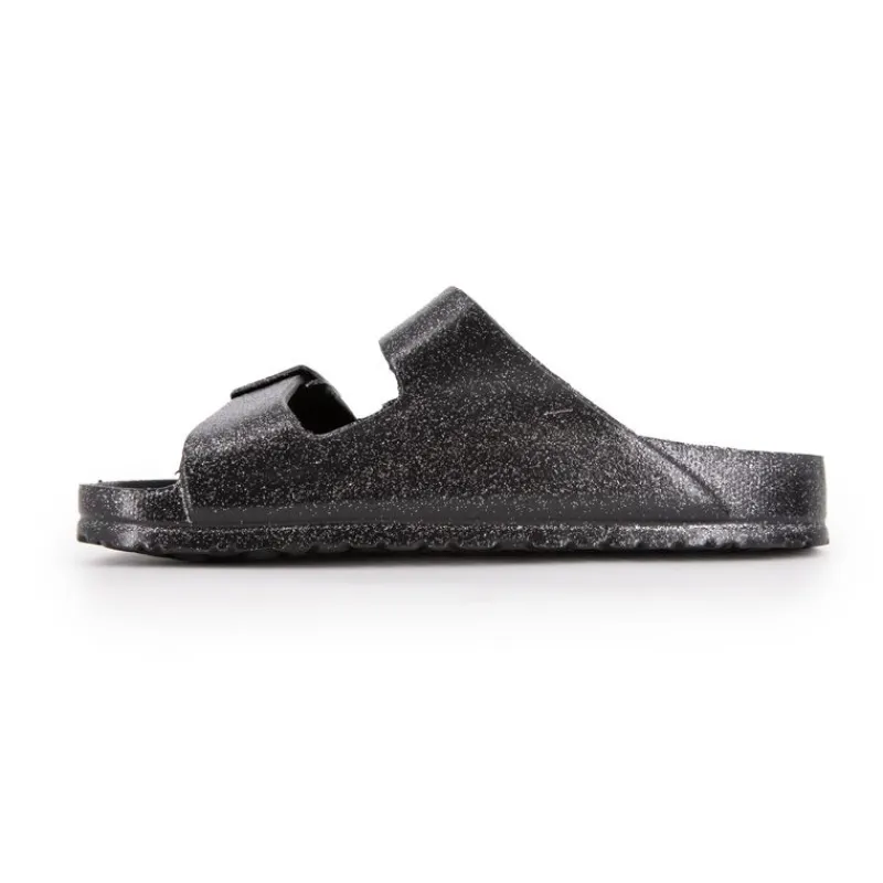 Discount Mules en plastique glitter à enfiler Femme Femme Tongs, Mules