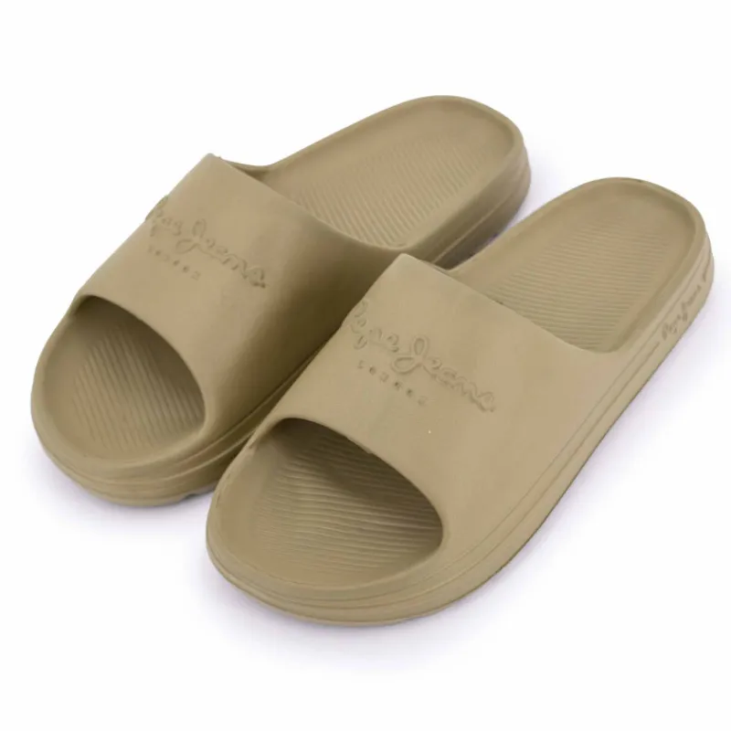 Hot Mules factory uni avec logo Homme Homme Tongs, Mules, Sandales