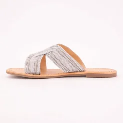 Discount Mules habana avec strass Femme Femme Tongs, Mules