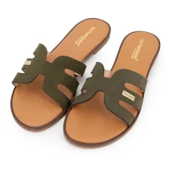 Hot Mules Hamiga semelle gravée Femme Femme Tongs, Mules