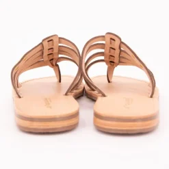 Best Mules Hikamul or craquelé à enfiler Femme Femme Tongs, Mules