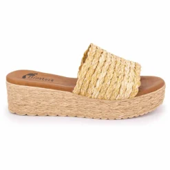 Discount Mules plateforme rafia 10 63187 t36/41 Femme Femme Tongs, Mules