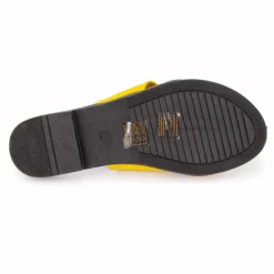 Sale Mules plates à brides croisées Femme Femme Tongs, Mules