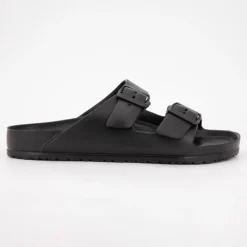 Hot Mules plates basses avec double brides Homme Homme Tongs, Mules, Sandales