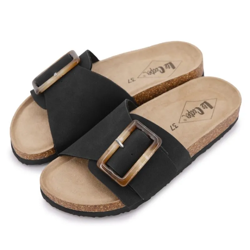 Discount Mules Siria avec boucle ajustable Femme Femme Tongs, Mules