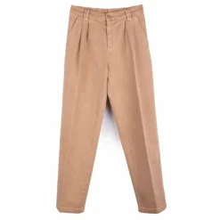 Clearance Pantalon à pinces en toile Femme Femme Pantalon