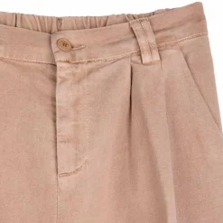 Clearance Pantalon à pinces en toile Femme Femme Pantalon