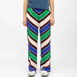 Pantalon à rayures léger polette Femme Femme Pantalon