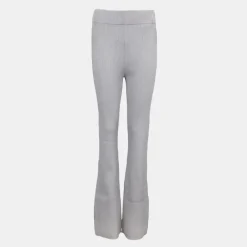Clearance Pantalon ajusté en maille é Femme Femme Pantalon
