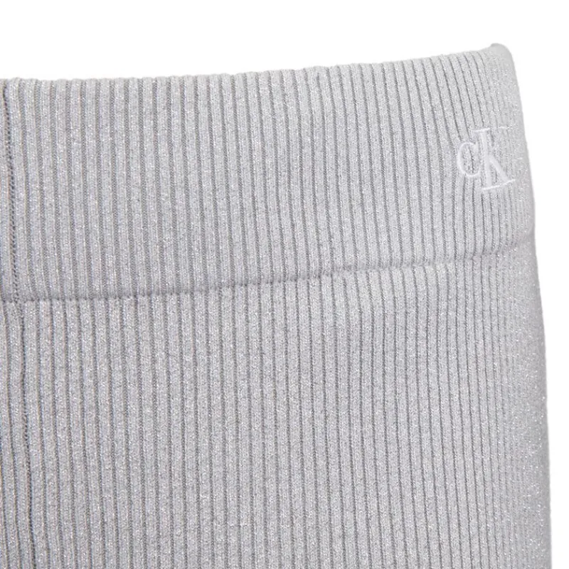 Clearance Pantalon ajusté en maille é Femme Femme Pantalon