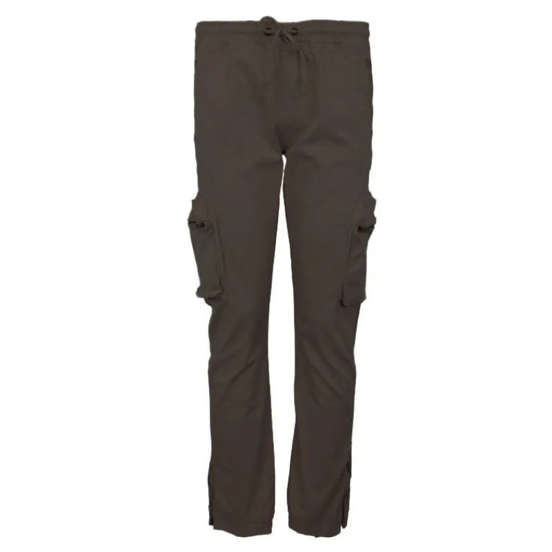 New Pantalon avec poches zippées coupe cargo Homme Homme Pantalon