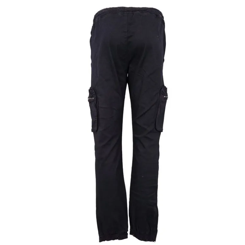 New Pantalon avec poches zippées coupe cargo Homme Homme Pantalon