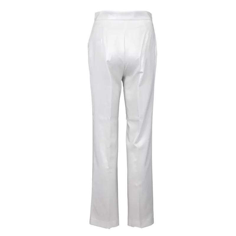 Sale Pantalon irisé brillant de tailleur à pinces droit Femme Femme Pantalon