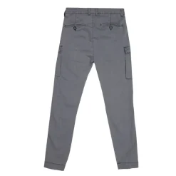 Pantalon cargo gris stretch Homme Homme Pantalon
