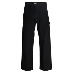 Sale Pantalon cargo kaki eddie baggy fit coton Homme Homme Pantalon