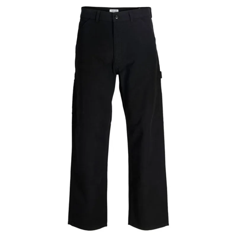 Sale Pantalon cargo kaki eddie baggy fit coton Homme Homme Pantalon